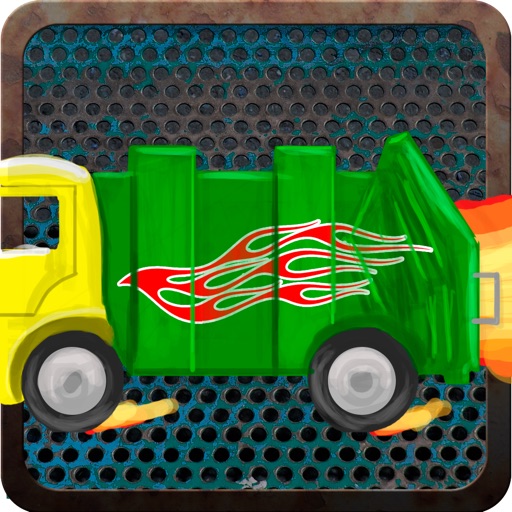 A Garbage Truck Race - Trash In The Streets Edition