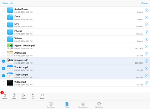 DownloadMate - Music, Video, File Downloader & Manager screenshot