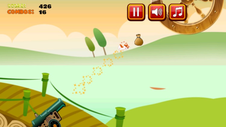 A Cute Kitten Jump Adventure Game: Blast Kitty from Cannon to Spinning Wheels