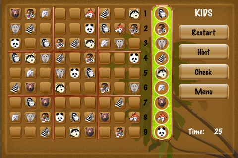 Animal Sudoku screenshot 2