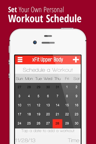 xFit Upper Body – Daily Workout for Sexy Lean Chest, Back and Arm Muscles screenshot 4