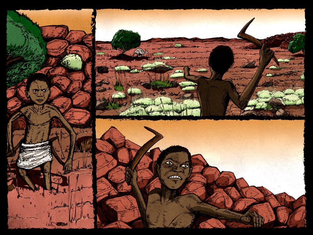 Ngurrara - Australian Aboriginal Interactive Storybook screenshot 2