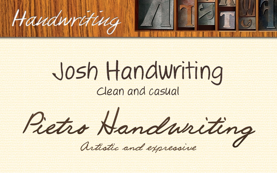 #2. Fonts - Elegant Handwriting (macOS) 由: Encore
