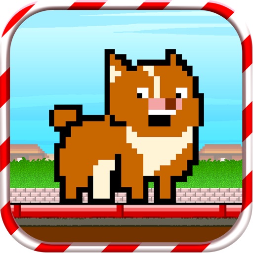 Jumpy Dog Icon