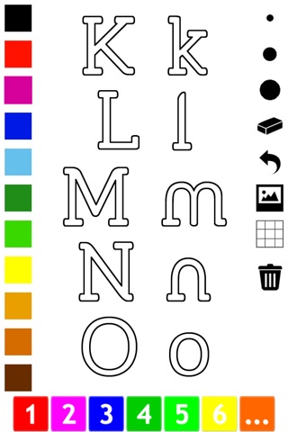 ABC Coloring book for toddlers: Learning to write and draw the letters of the alphabet with many pictures for school, preschool and kindergarten screenshot 3