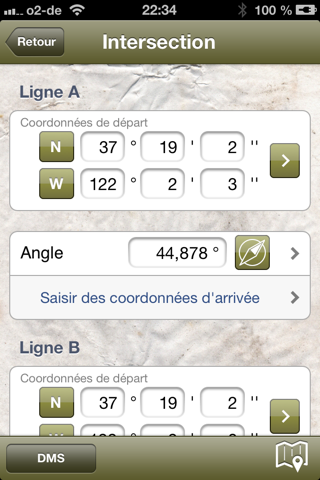 Screenshot #1 pour GCTools iOS4 - la boite à outils du Geocaching pour iOS4!