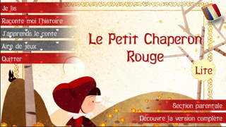 Screenshot #1 pour Le Petit Chaperon Rouge - Un Conte Interactif Lite