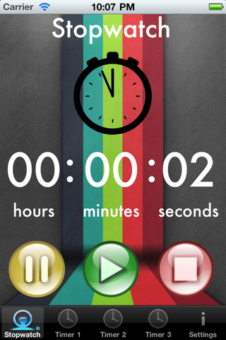 Timer+Stopwatch screenshot 2