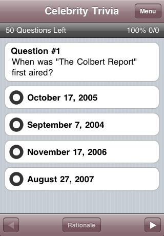 Celebrity Trivia Quiz screenshot 3