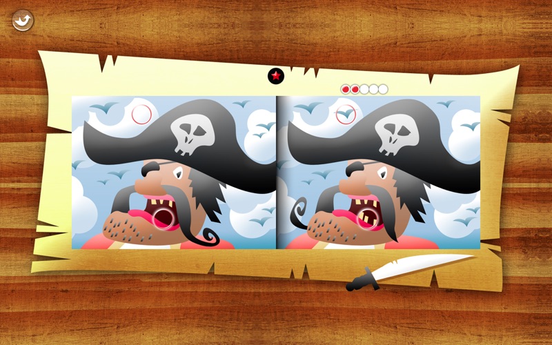 Screenshot #2 pour Mes premiers jeux - les différences : Pirates