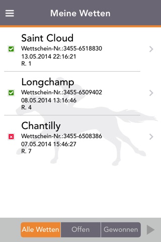 oneXtwo.com Horseracing screenshot 4