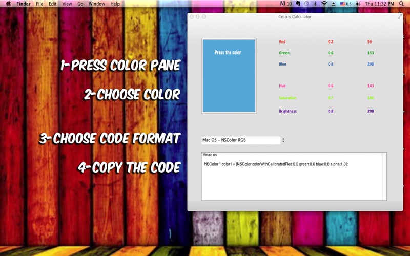 Screenshot #2 pour Color Calculator