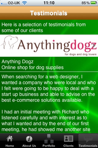 Advanced Web Designs screenshot 4