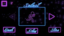 Game screenshot Glow Stick-Man Run : Neon Laser Gun-Man Runner Race Game For Free apk