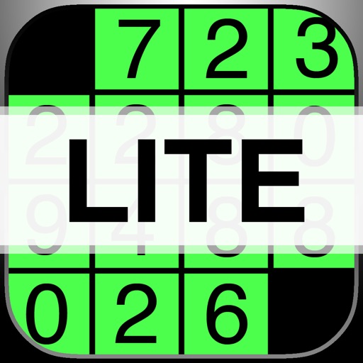 Cross Digits Lite iOS App