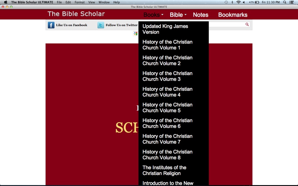 #2. The Bible Scholar ULTIMATE (macOS) Por: Vision for Maximum Impact, LLC
