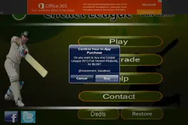 Game screenshot CRICKET LEAGUE HD 2013 FREE mod apk