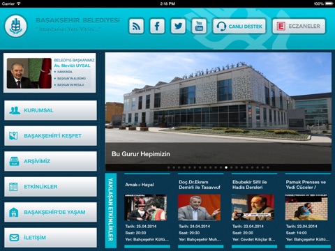 Başakşehir Belediyesi HD screenshot 2