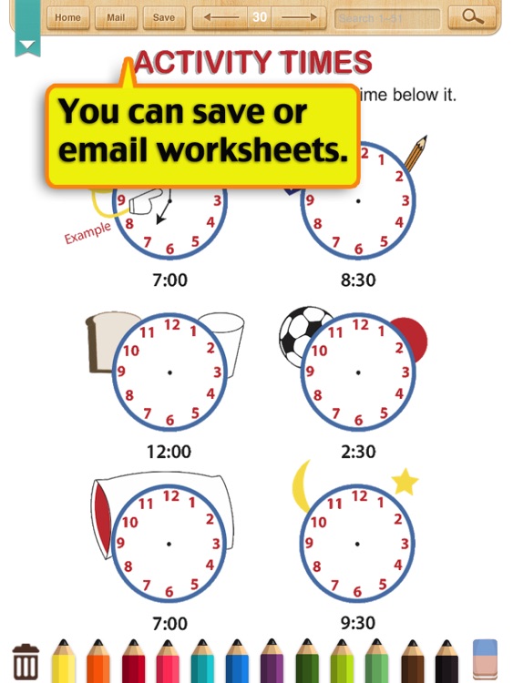 Kids Math-Measurement Worksheets(Grade 1) screenshot-3