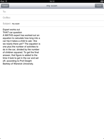 Screenshot #6 pour OCR Scanner - Images & documents to text