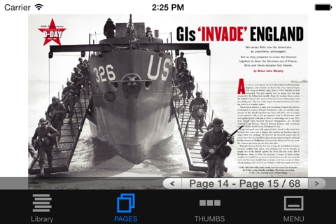 AMERICA IN WWII magazine screenshot 2