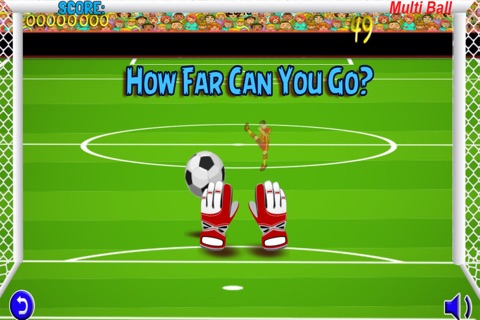 Flick Soccer Skills Game - Goalkeeper Edition screenshot 2