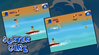 サーファーガール - ビッグブルーウェーブの上のベイサーフィン（無料ゲーム）のおすすめ画像2