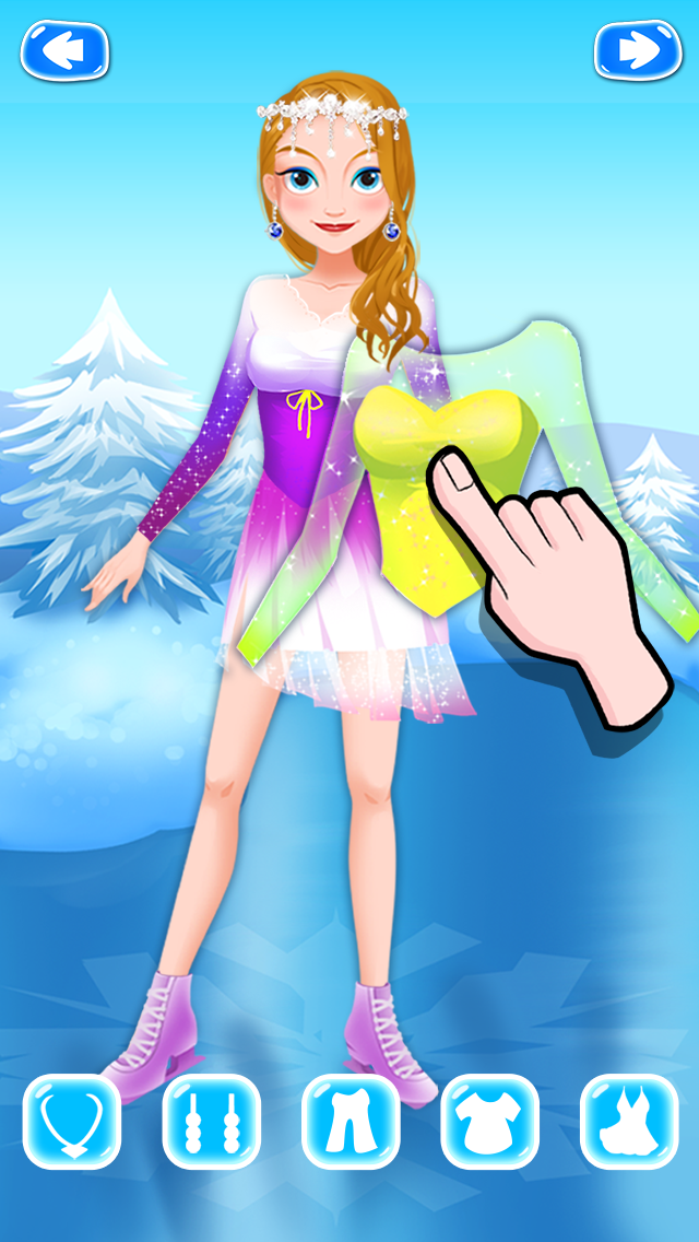 Screenshot #3 pour Jeu Spa princesse de glace - pour filles