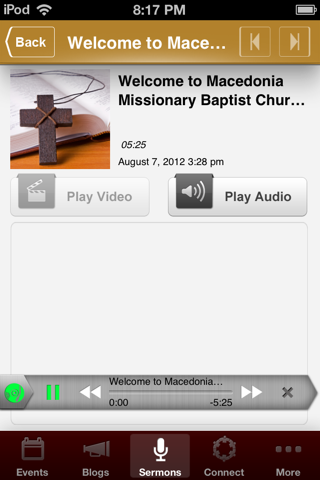 Macedonia Missionary Baptist Church app screenshot 4