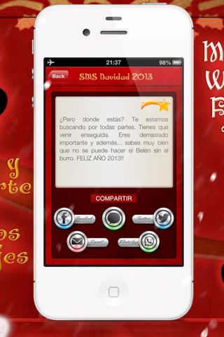 Christmas SMS 2013 screenshot 3