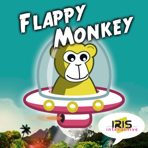 Flappy Monkey - Flying saucer edition Icon