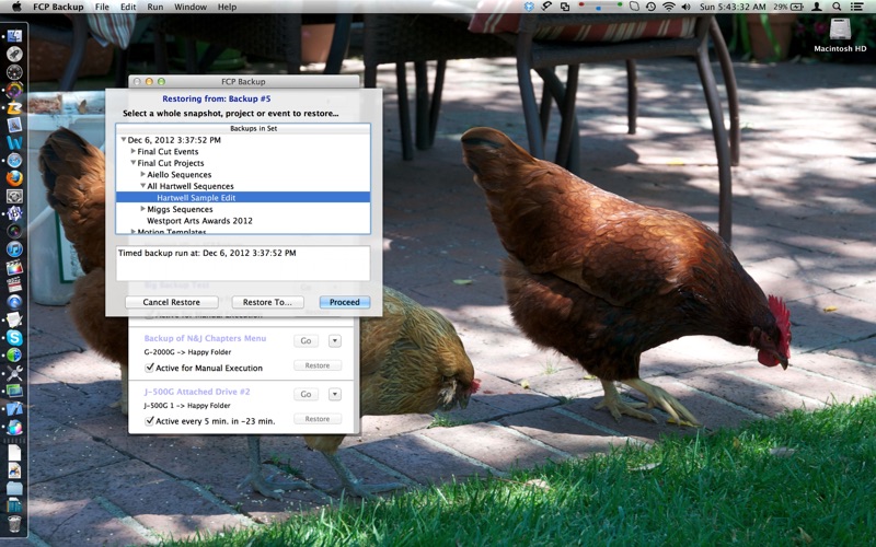 Screenshot #3 pour Backups for Final Cut Pro