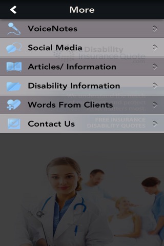 Disability Insurance Quote screenshot 3