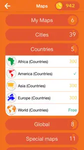 Georientate - The Geography Quiz screenshot #4 for iPhone