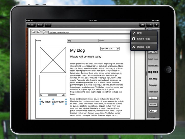 iMockups for iPad screenshot-3