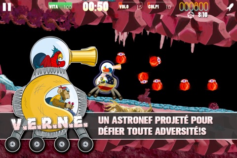Martian Caves - Enter and racing on Mars, Fly, play the new fantasy game 2D and enjoy your adventure! screenshot 4