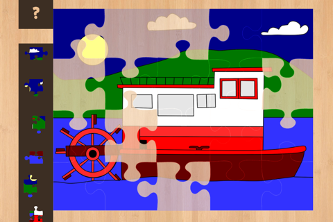 Color It Puzzle It: Boats Lite screenshot 4