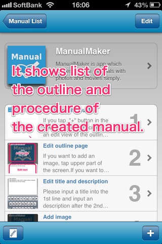 ManualMaker screenshot 2