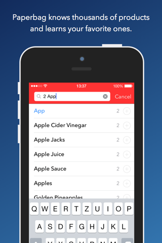 Paperbag - your nimble and environmental shopping assistant screenshot 4