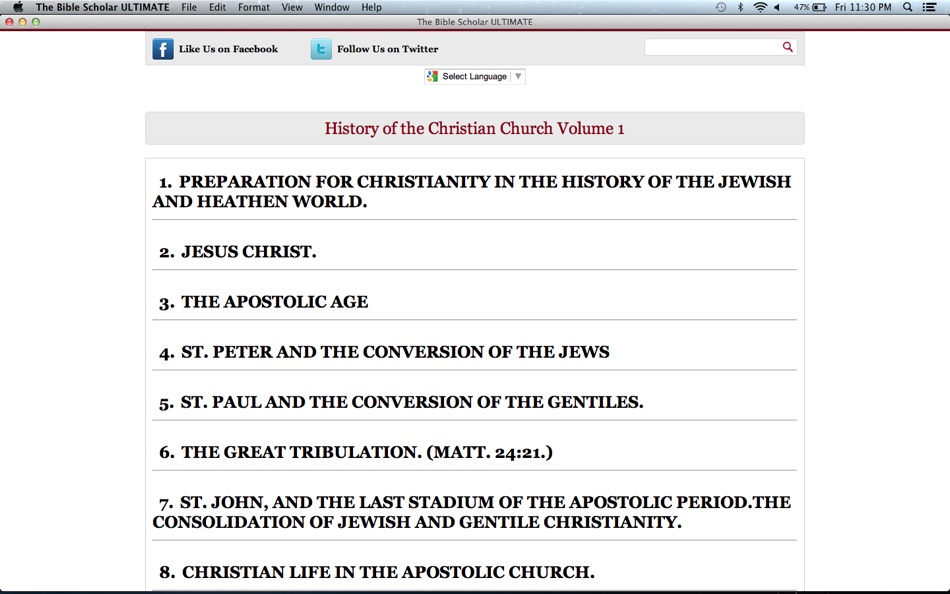 #3. The Bible Scholar ULTIMATE (macOS) Por: Vision for Maximum Impact, LLC