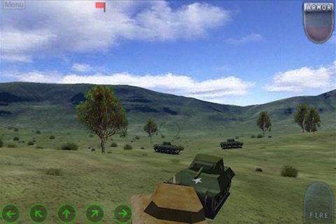 Heavy Tanks 3D  Pro screenshot 2
