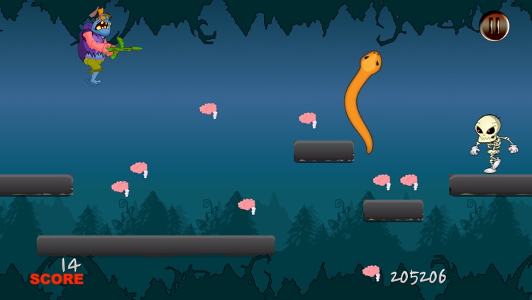 Monster Shooter Hunting Evil Zombie Quest - Jumping For Brain Run Free screenshot-3