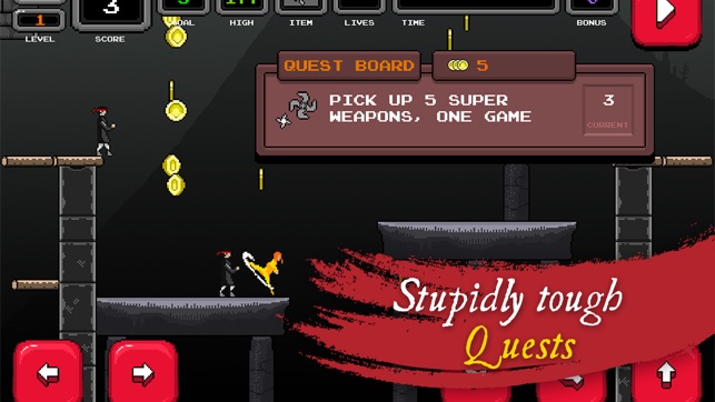 Super Ninja Quest: The Girl Fights Back(圖4)-速報App
