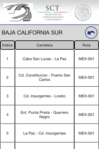 Datos Viales screenshot 3