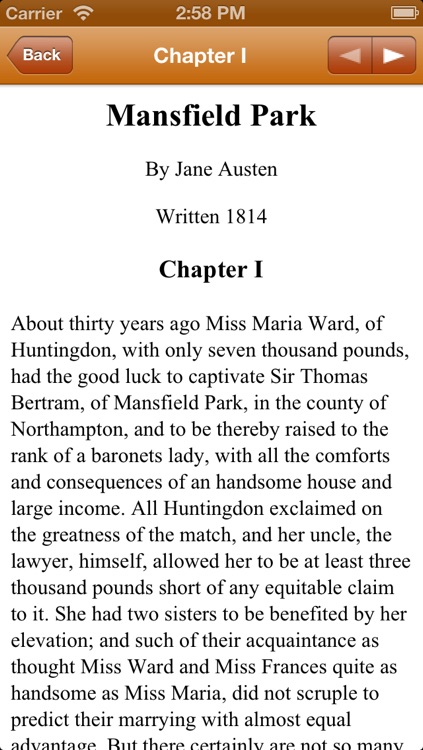 Small Jane Austen Collection (with search) screenshot-4