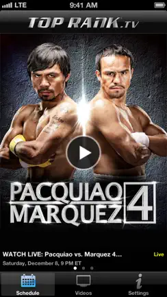 Top Rank TV iPhone image 1