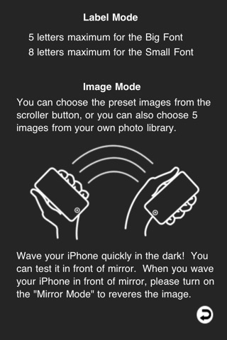 AirCanvas - wave your iPhone to display your message screenshot 4