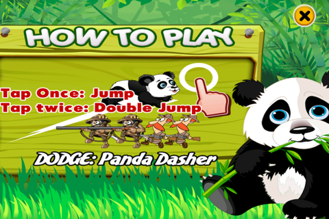 Baby Panda Dash : Bamboo Paradise Run screenshot 2