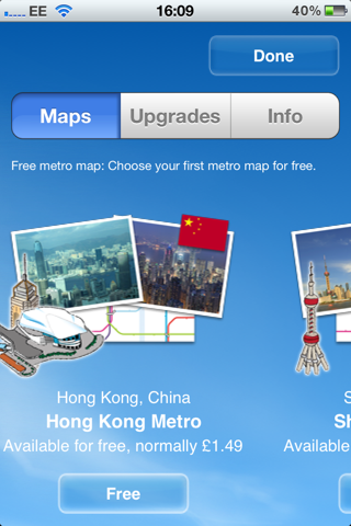 Awesome Subway,Transit,Tube,Metro,MRT,MTR,underground maps: TrapezeLite screenshot 2