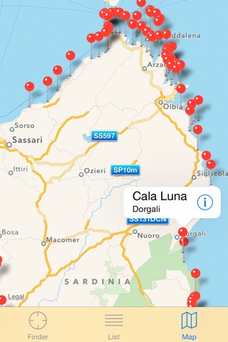 Beach Finder Sardinia screenshot 4